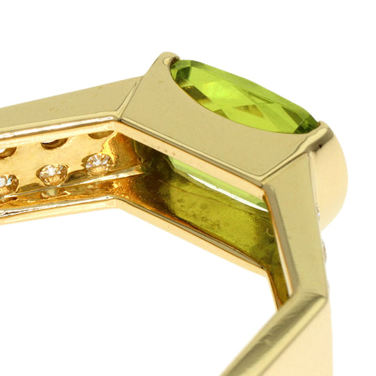 TASAKI Ring 18K Yellow Gold gold Peridot diamond