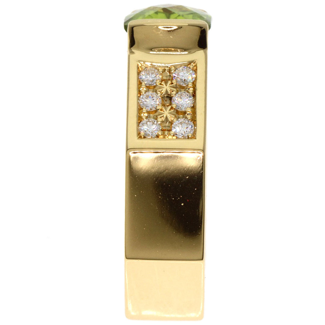 TASAKI Ring 18K Yellow Gold gold Peridot diamond