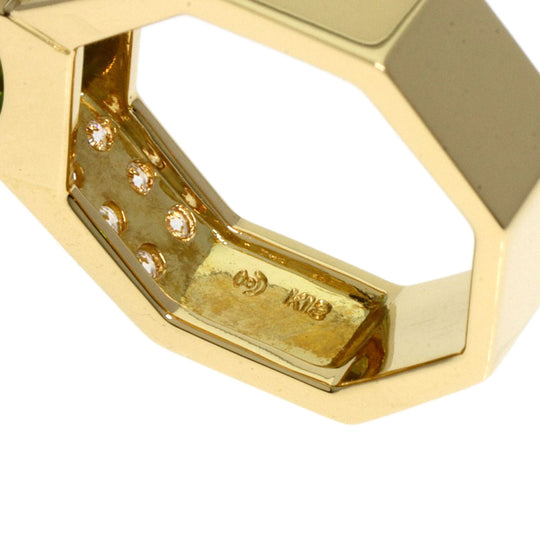 TASAKI Ring 18K Yellow Gold gold Peridot diamond