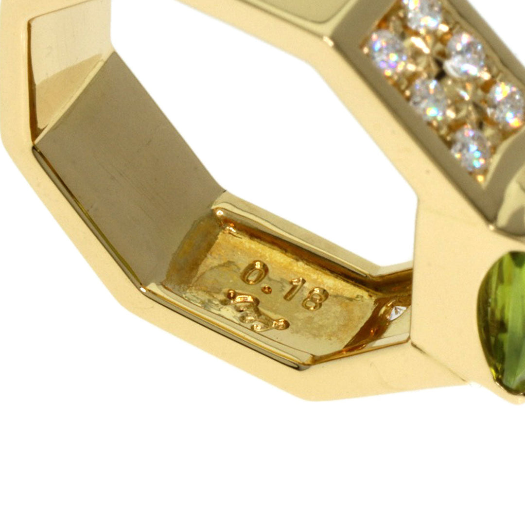 TASAKI Ring 18K Yellow Gold gold Peridot diamond