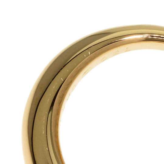 CARTIER Ring 18K Yellow Gold gold Ellipse Ruby #49