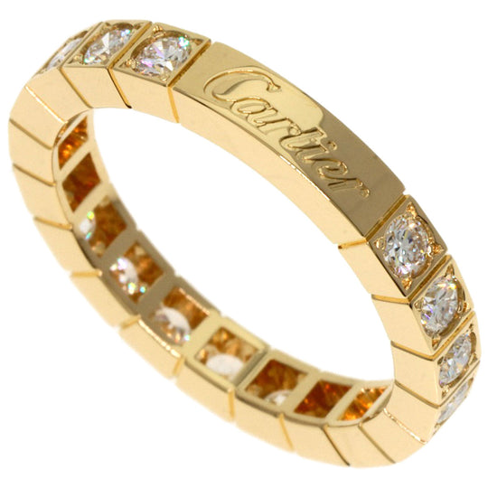 CARTIER Ring 18K Yellow Gold gold Raniere Full Diamond #52