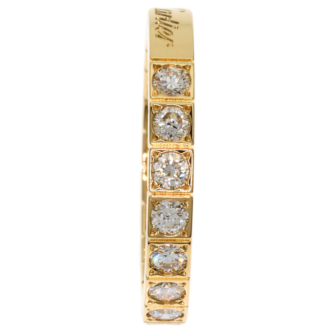 CARTIER Ring 18K Yellow Gold gold Raniere Full Diamond #52