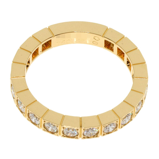 CARTIER Ring 18K Yellow Gold gold Raniere Full Diamond #52