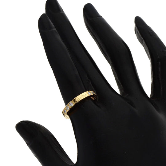 CARTIER Ring 18K Yellow Gold gold Raniere Full Diamond #52