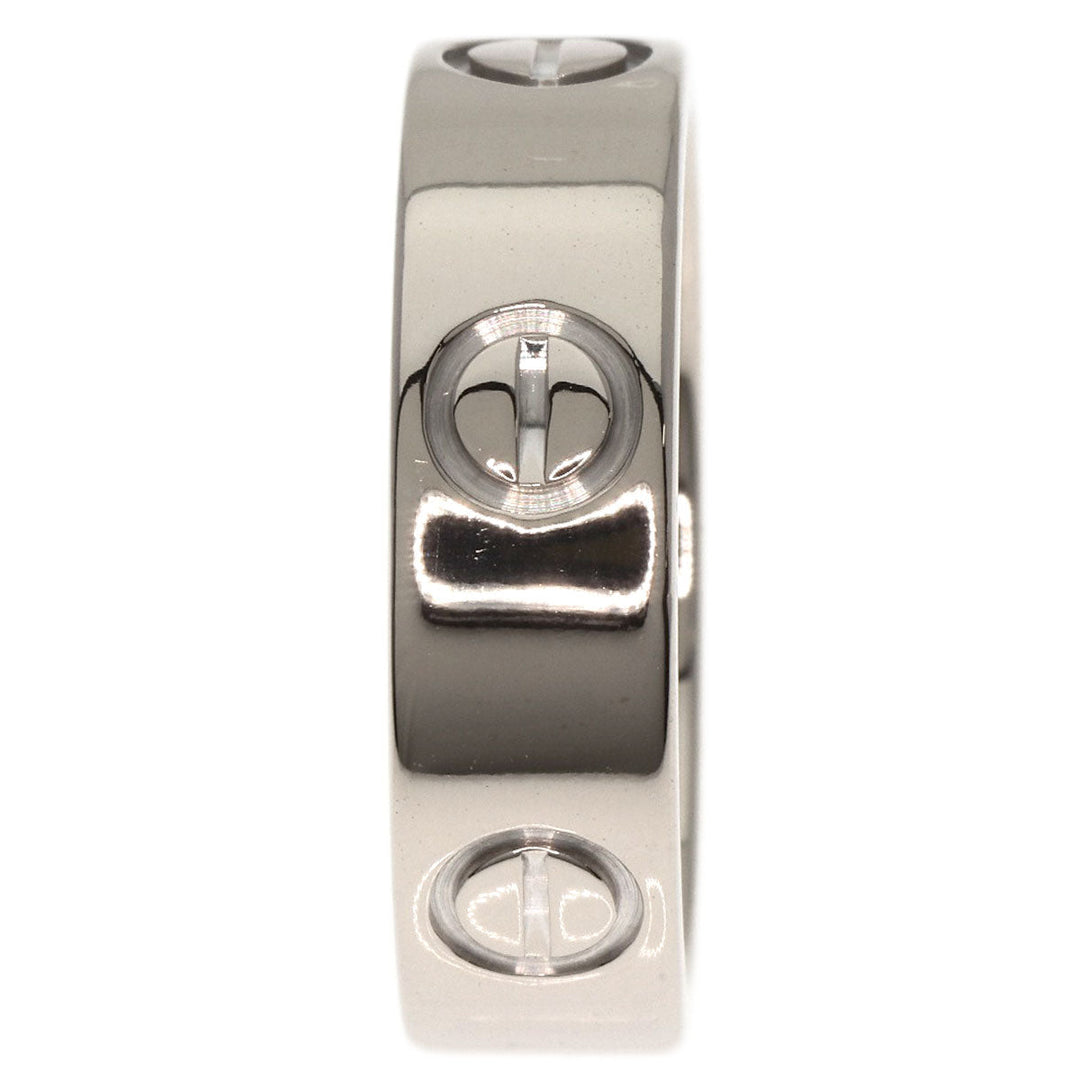 CARTIER Ring K18WG Silver Love Ring #52