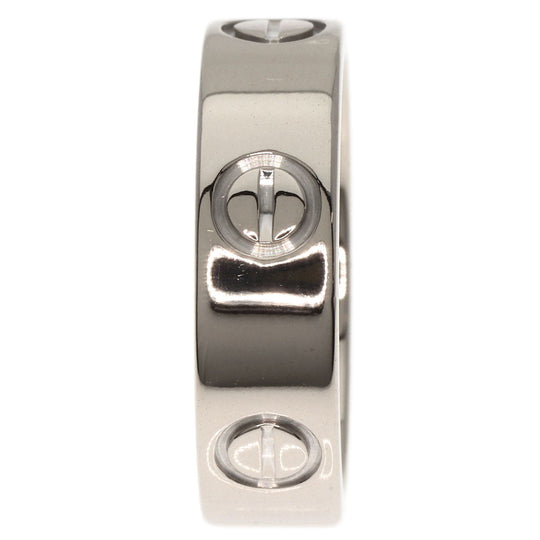 CARTIER Ring K18WG Silver Love Ring #52