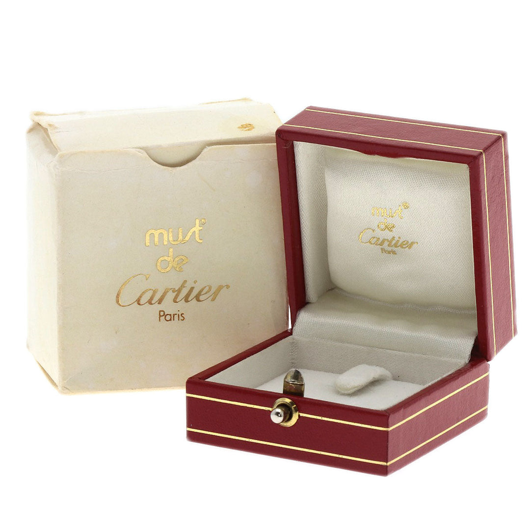 CARTIER Ring K18WG Silver Love Ring #52