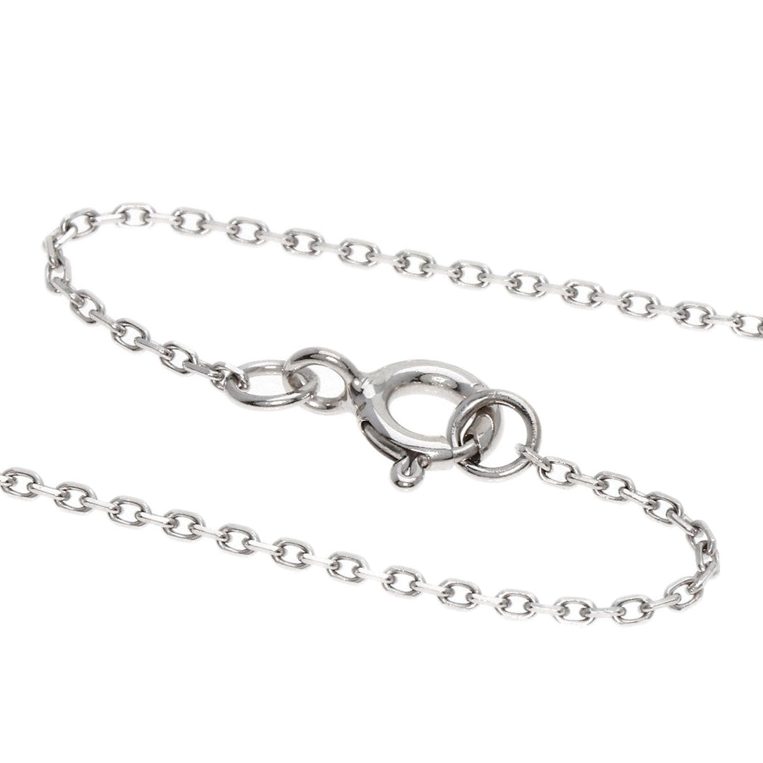 LOUIS VUITTON Pendant top K18WG Silver Star Blossom BB Diamond Onyx Women Used Authentic