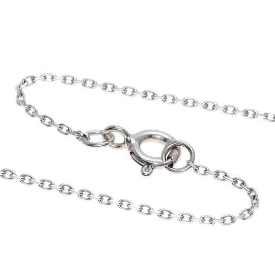 LOUIS VUITTON Pendant top K18WG Silver Star Blossom BB Diamond Onyx Women Used Authentic