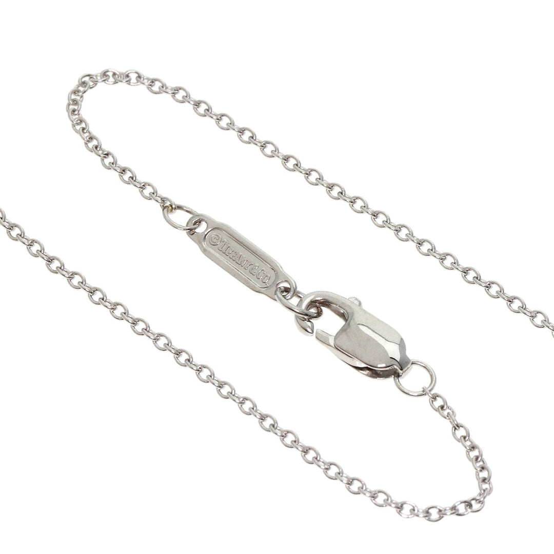 TIFFANY&Co. Necklace K18WG , K18YG gold Triple heart Women Used Authentic