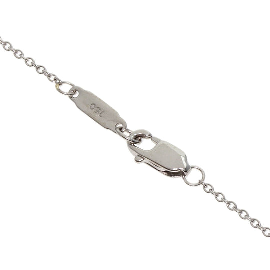 TIFFANY&Co. Necklace K18WG , K18YG gold Triple heart Women Used Authentic