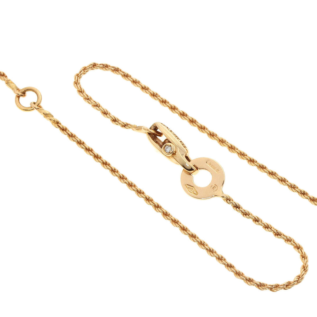 Damiani Necklace K18WG , K18PG gold Belle Epoque Small Diamond Women Used Authentic