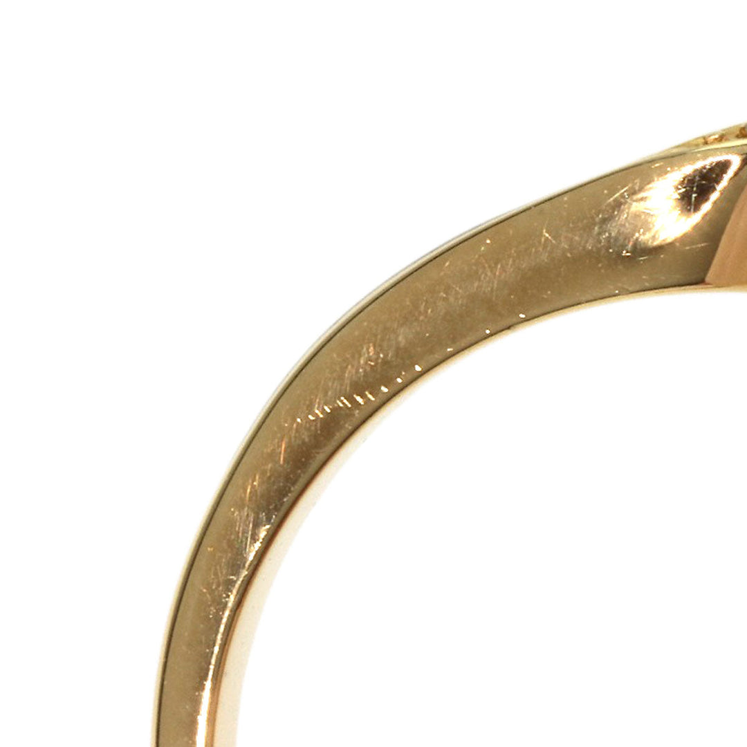 MIKIMOTO Ring 18K Yellow Gold gold Enamel diamond Women Used Authentic