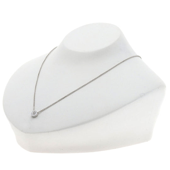 PIAGET Necklace K18WG Silver Possession Diamond Women Used Authentic