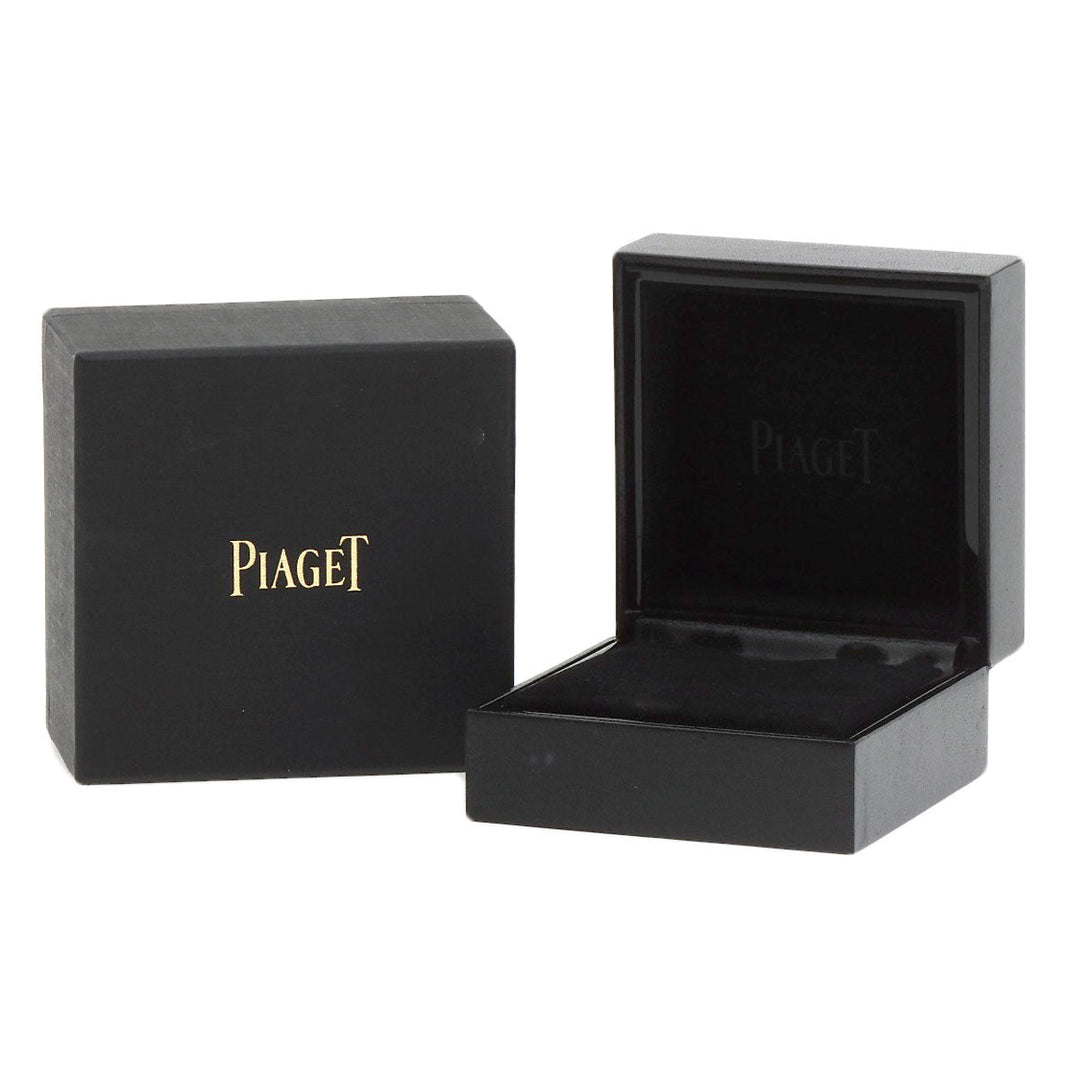 PIAGET Necklace K18WG Silver Possession Diamond Women Used Authentic