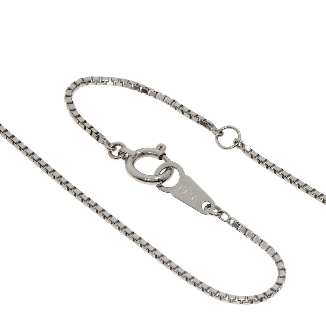 MONNICKENDAM Necklace PT900 Silver 7P Diamond