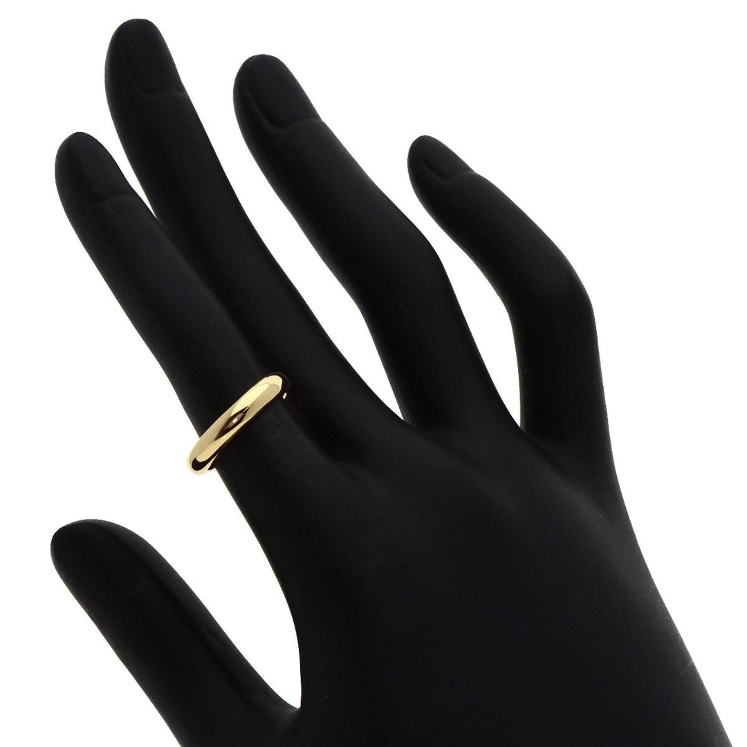 CARTIER Ring 18K Yellow Gold gold Classic Wedding #48 Women Used Authentic