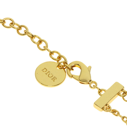 Dior bracelet Gold Plated gold Fake pearl Women Used Authentic