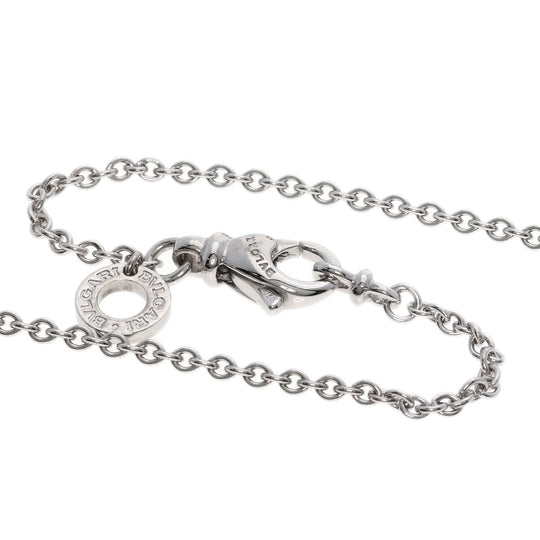 BVLGARI Necklace K18WG Silver B-zero1 B-zero one