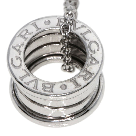 BVLGARI Necklace K18WG Silver B-zero1 B-zero one