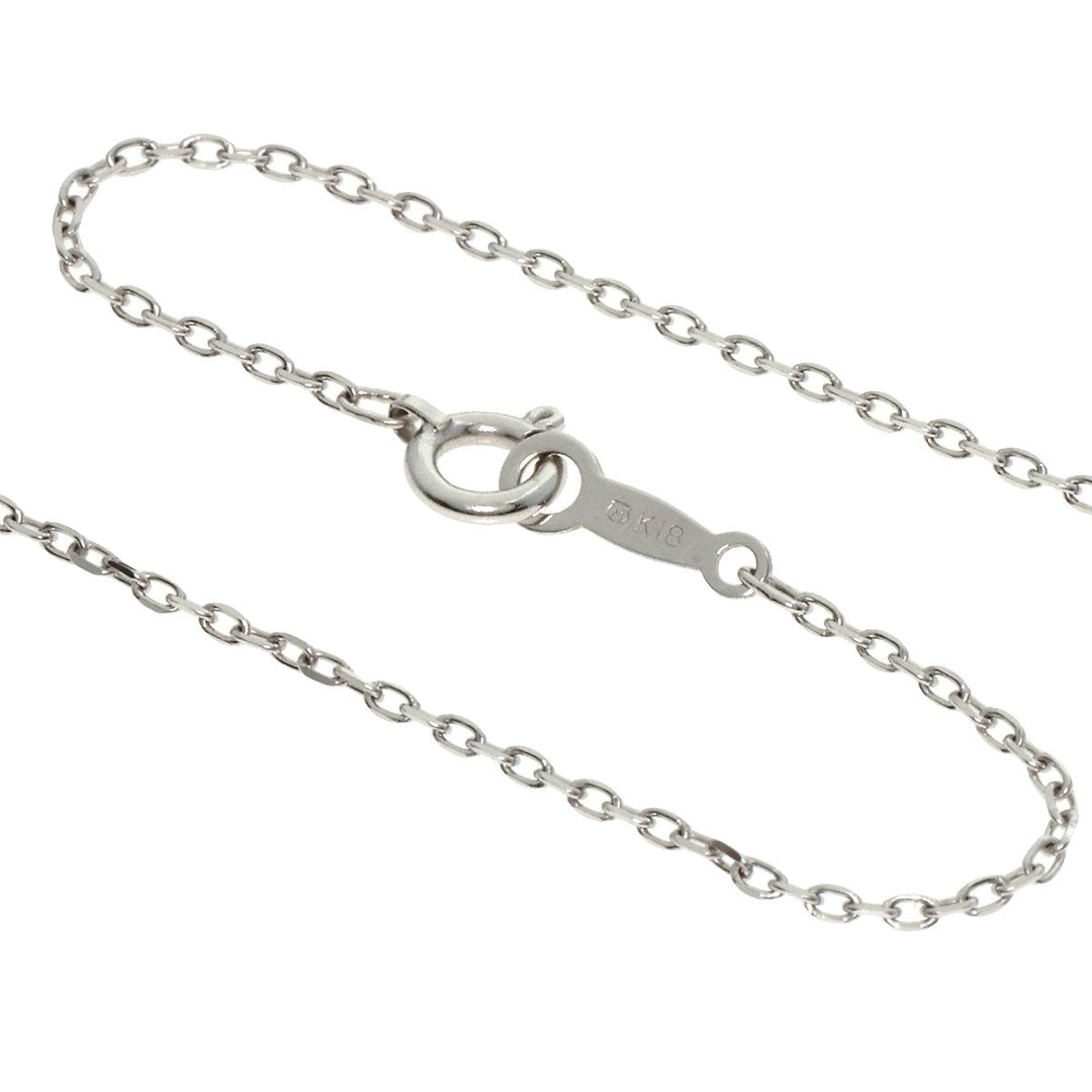 MIKIMOTO Necklace K18WG Silver Pearl