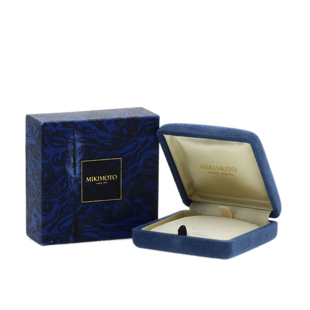 MIKIMOTO Necklace K18WG Silver Pearl