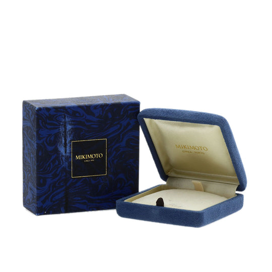MIKIMOTO Necklace K18WG Silver Pearl