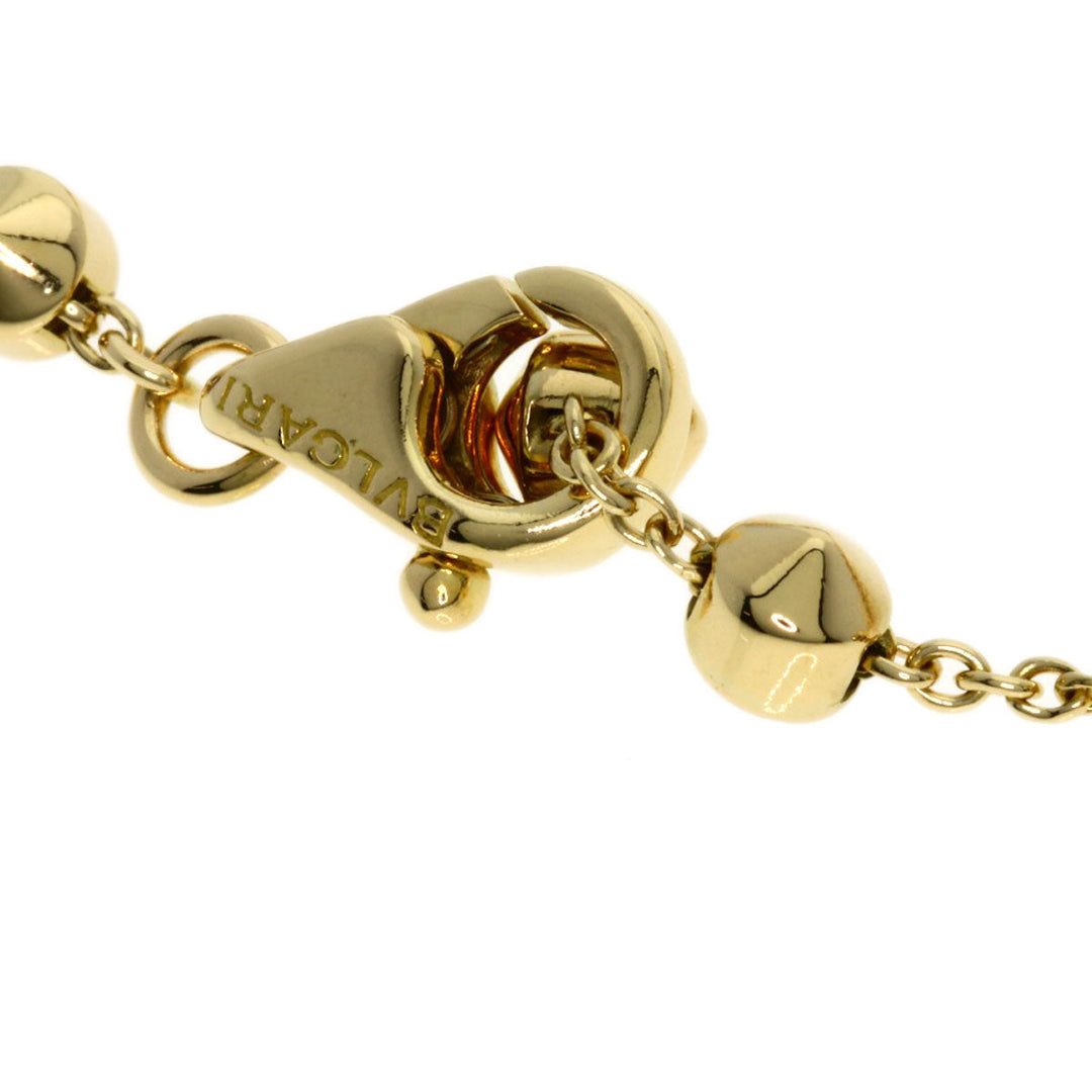 BVLGARI bracelet 18K Yellow Gold gold Lucia Stud 3 Row Women Used Authentic