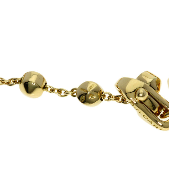 BVLGARI bracelet 18K Yellow Gold gold Lucia Stud 3 Row Women Used Authentic