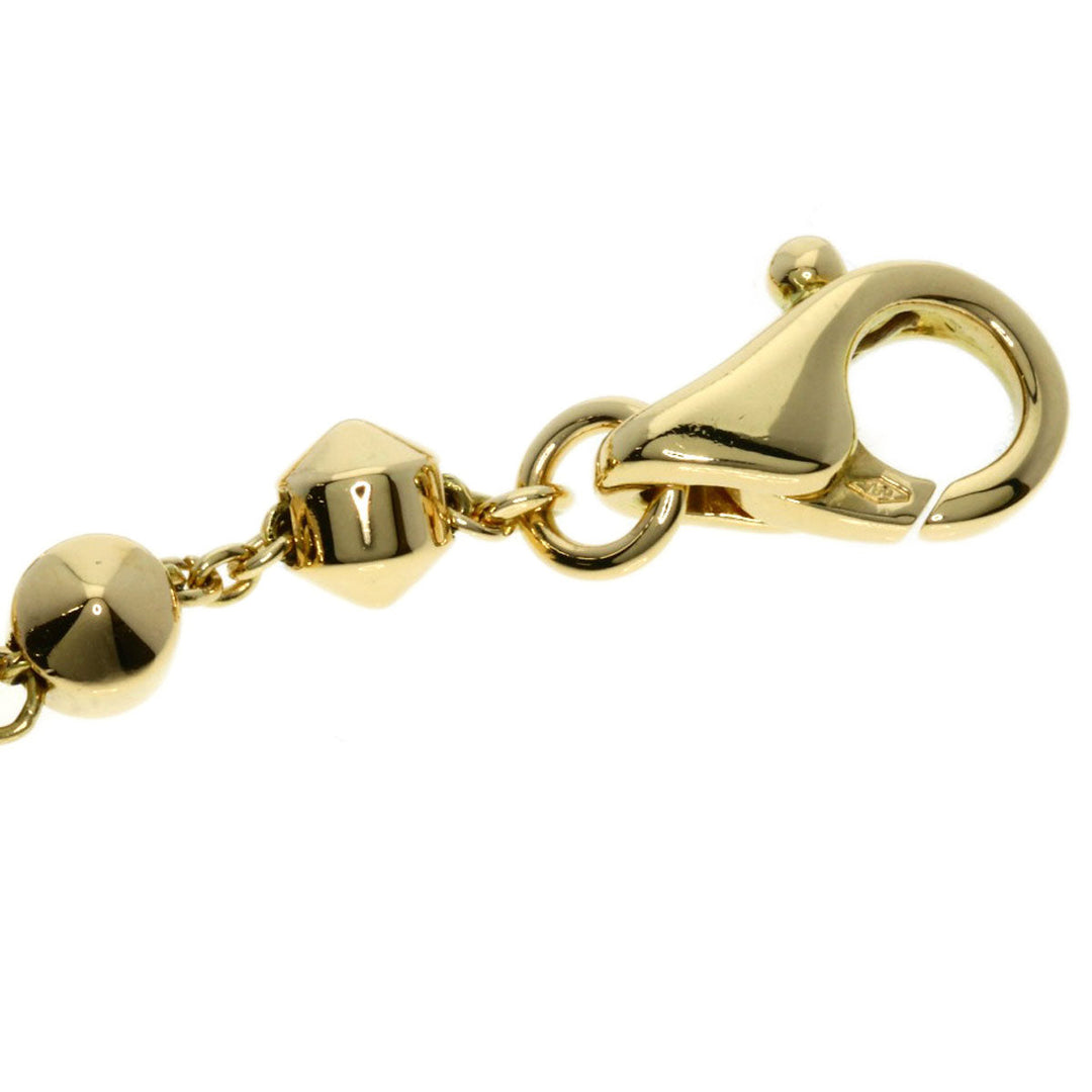 BVLGARI bracelet 18K Yellow Gold gold Lucia Stud 3 Row Women Used Authentic
