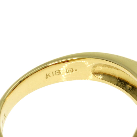 MIKIMOTO Ring 18K Yellow Gold gold Ruby diamond