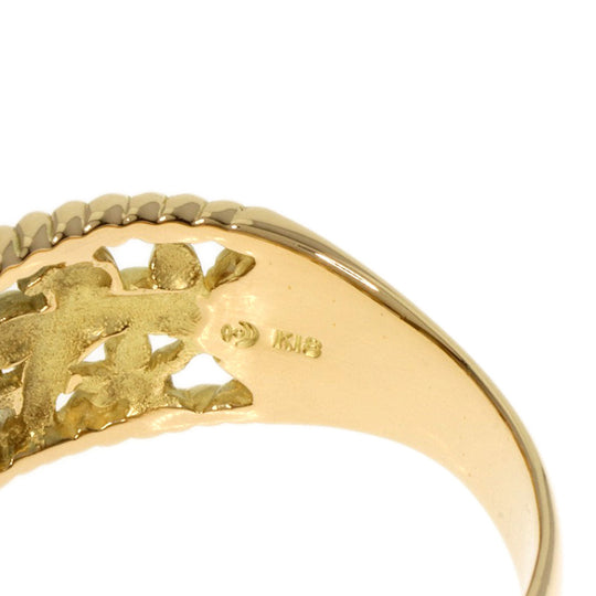 TASAKI Ring 18K Yellow Gold gold Little Bird Diamond Women Used Authentic