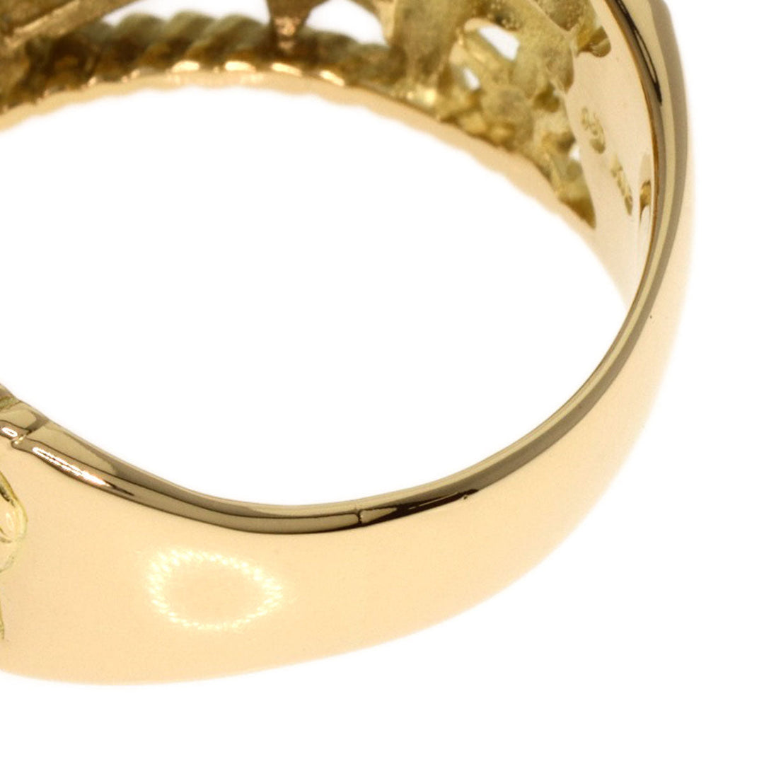 TASAKI Ring 18K Yellow Gold gold Little Bird Diamond Women Used Authentic