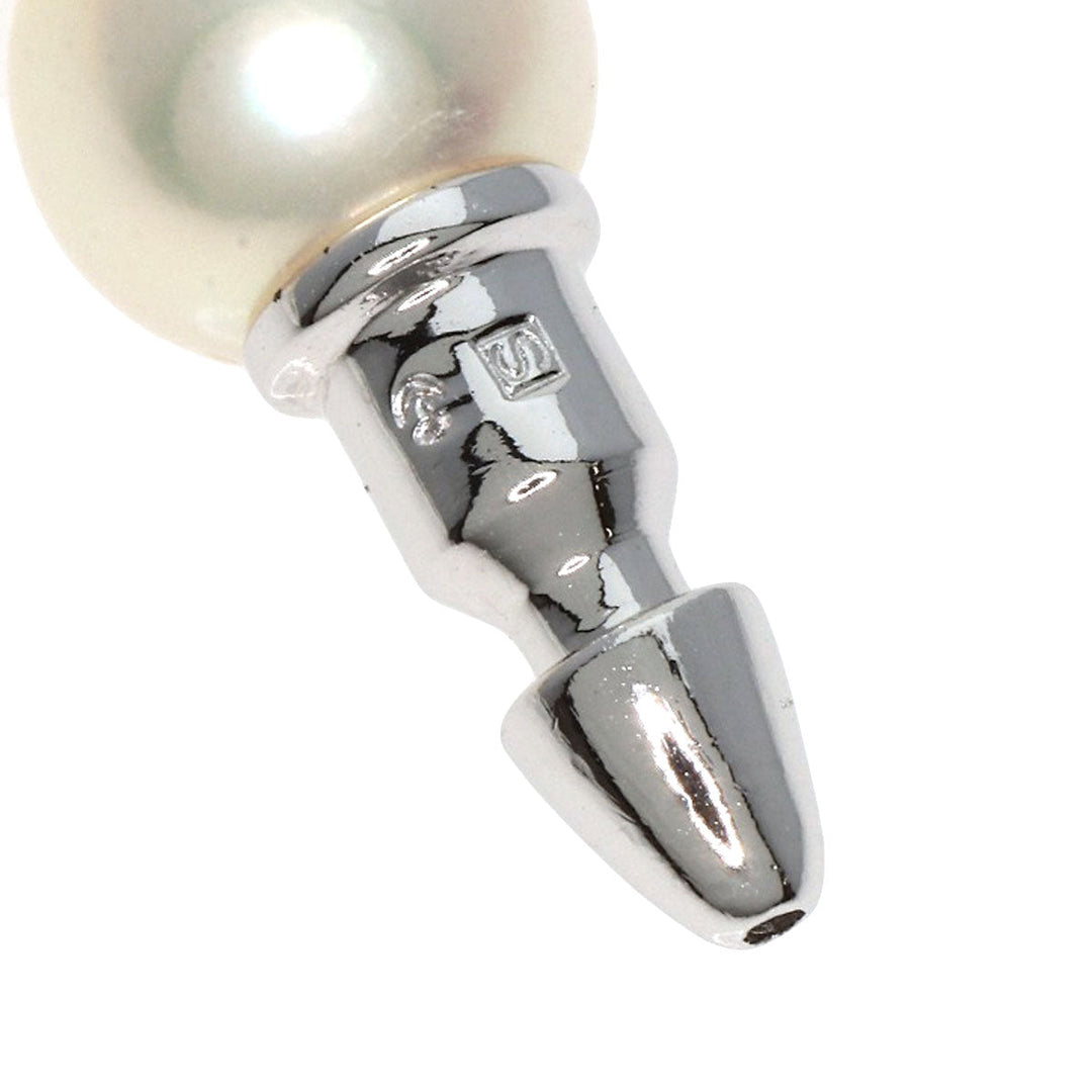 TASAKI Necklace SV Silver Pearl Women Used Authentic