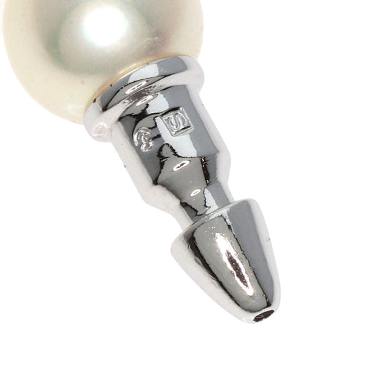 TASAKI Necklace SV Silver Pearl Women Used Authentic