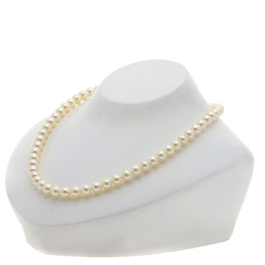 TASAKI Necklace SV Silver Pearl Women Used Authentic