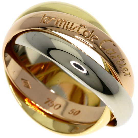 CARTIER Ring 18K Yellow Gold gold Trinity #50