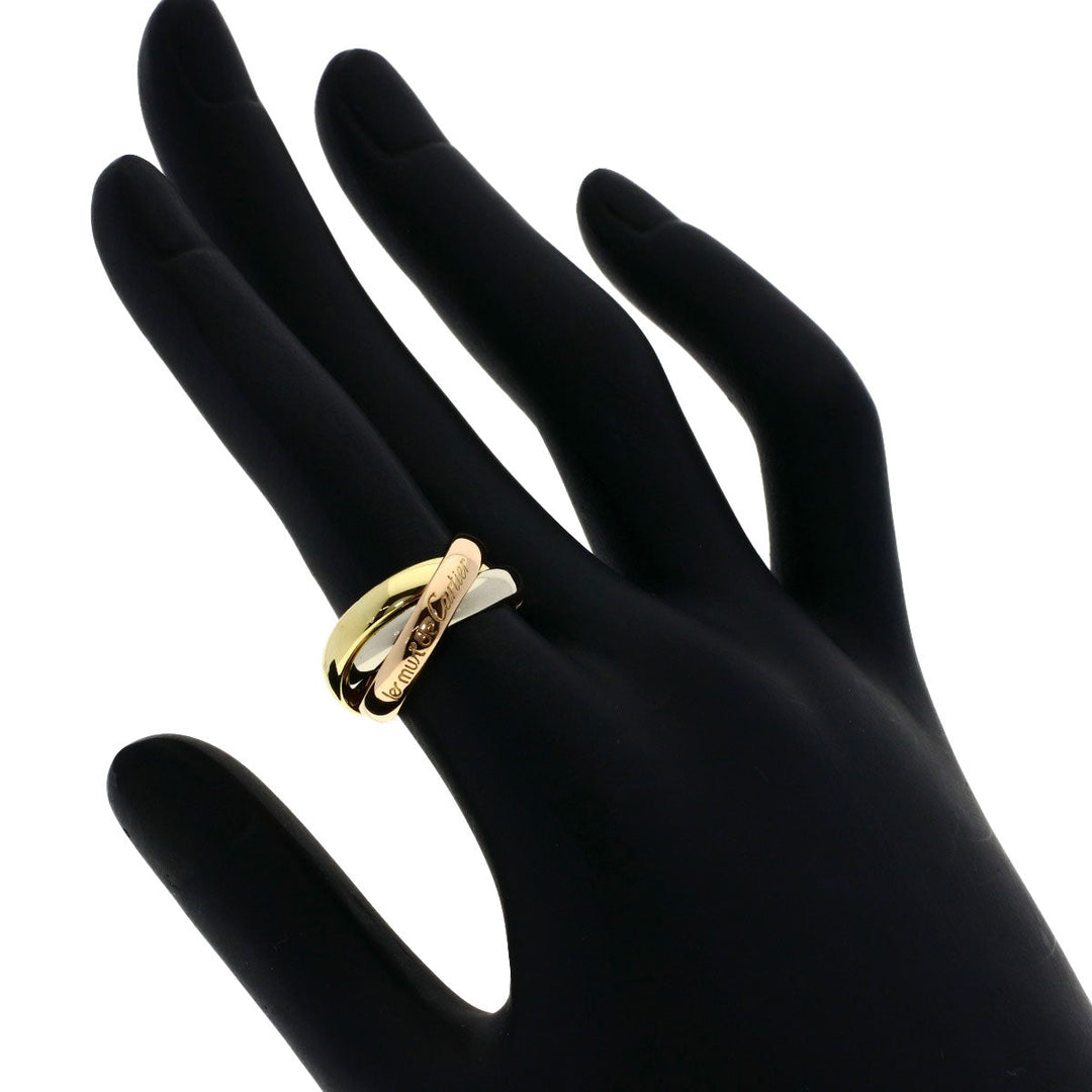CARTIER Ring 18K Yellow Gold gold Trinity #50