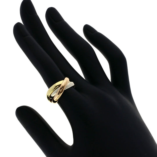 CARTIER Ring 18K Yellow Gold gold Trinity #50