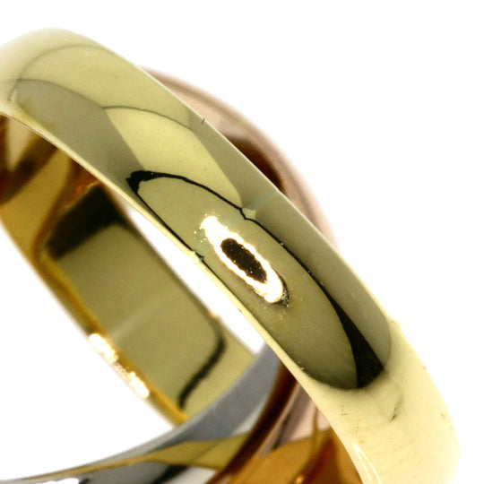 CARTIER Ring 18K Yellow Gold gold Trinity #50