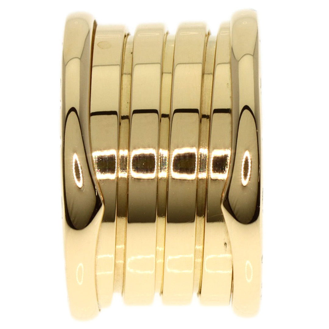 BVLGARI Ring 18K Yellow Gold gold B-zero1 B-zero One 4 bands #49 Women Used Authentic