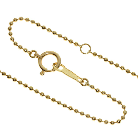 Ponte Vecchio Necklace 18K Yellow Gold gold Heart motif diamond Women Used Authentic