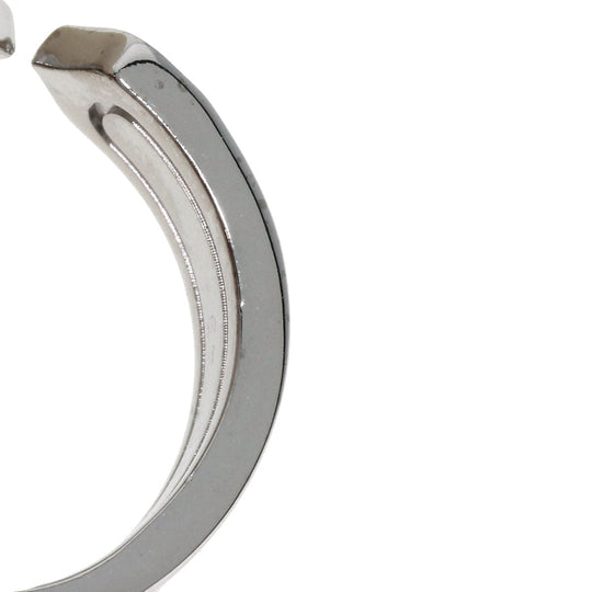 CARTIER Ring K18WG Silver C2 Diamond #49