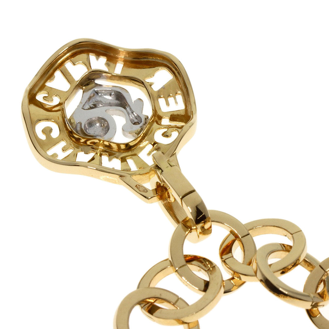 Chantecler bracelet 18K Yellow Gold gold Logo Diamond Bird Motif Women Used Authentic