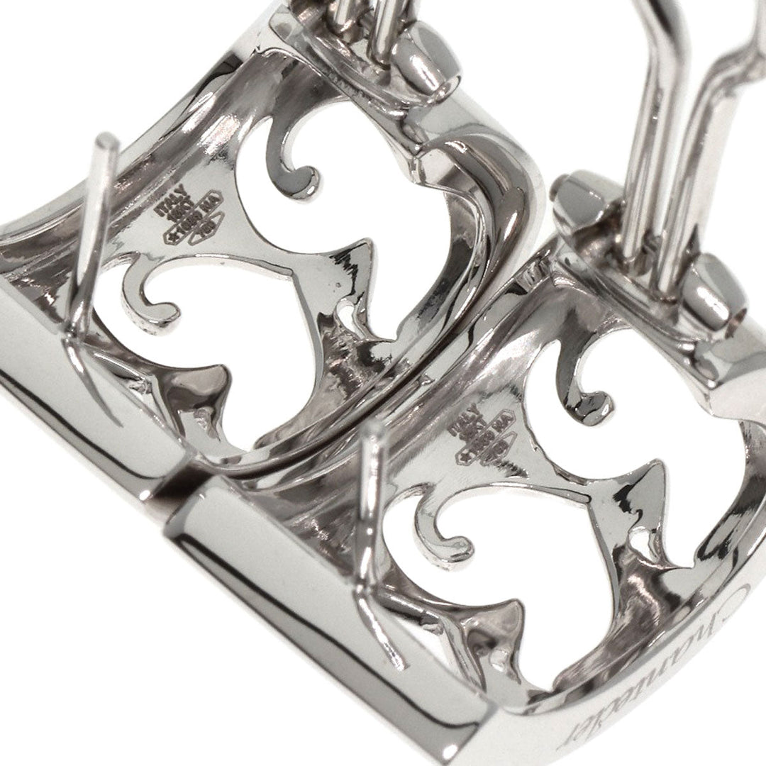 Chantecler Pierce K18WG Silver Bird motif Women Used Authentic
