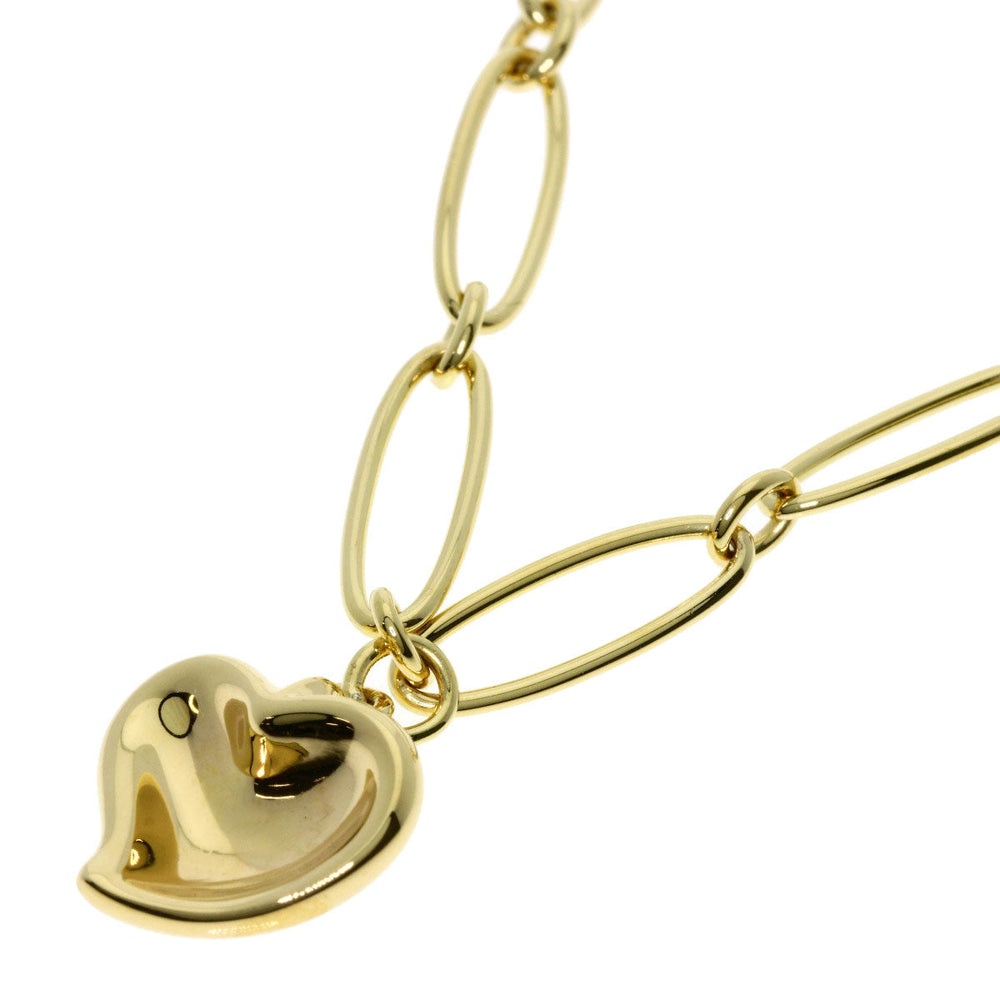 TIFFANY&Co. bracelet 18K Yellow Gold gold Full heart Women Used Authentic