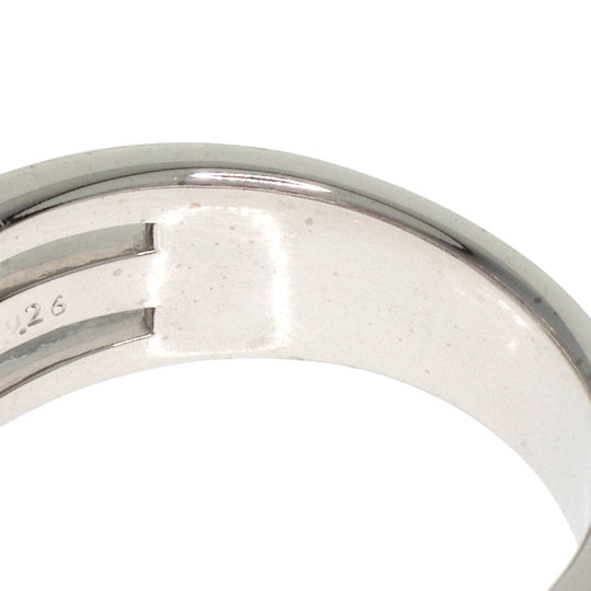 TASAKI Ring K18WG Silver Ruby diamond Women Used Authentic