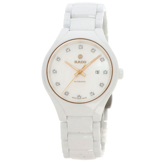 RADO Watches Mechanical Automatic 561.0244.3 ceramic white True 12P Diamond White shell dial