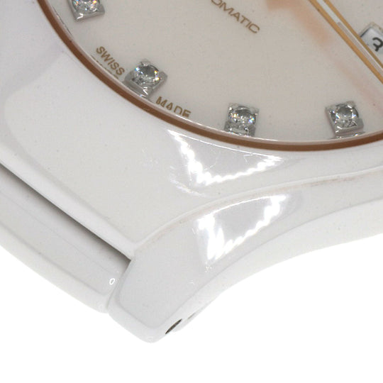 RADO Watches Mechanical Automatic 561.0244.3 ceramic white True 12P Diamond White shell dial